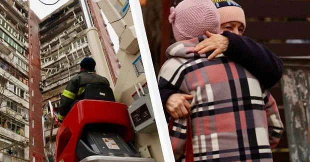 Ракетний удар Росії по Дніпрі: пожежа в багатоповерхівці, десятки постраждалих