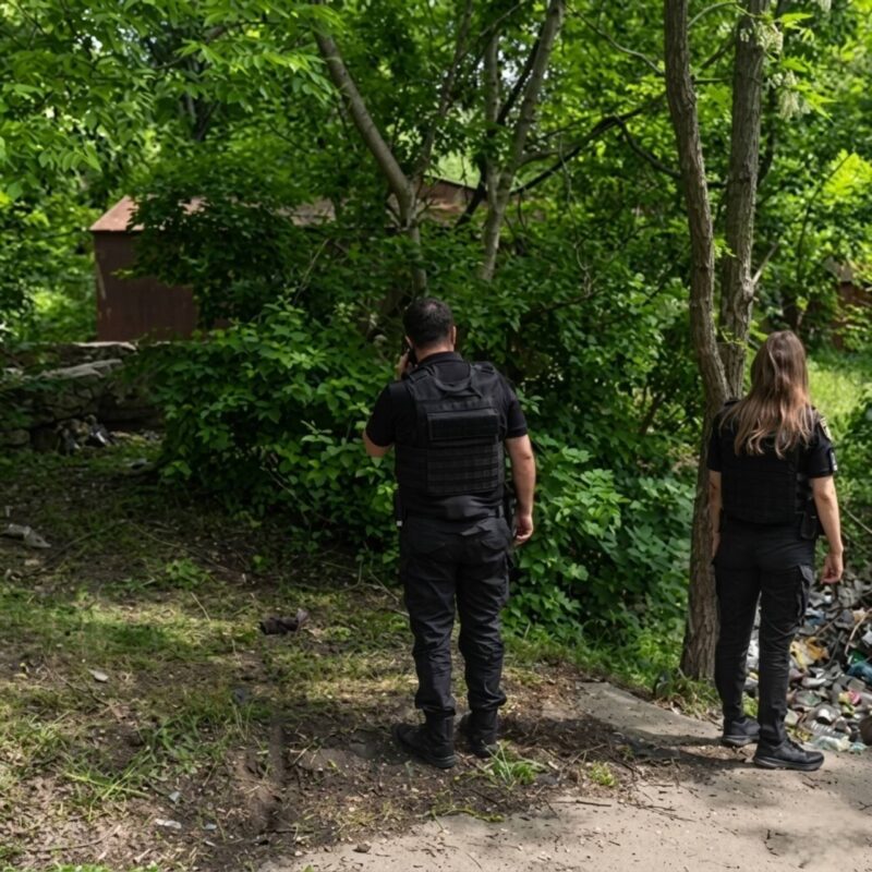 Граната біля гаражів: небезпечна знахідка на околиці Кривого Рогу.