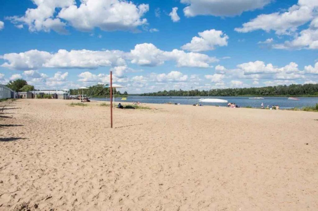 пляж Днепра
