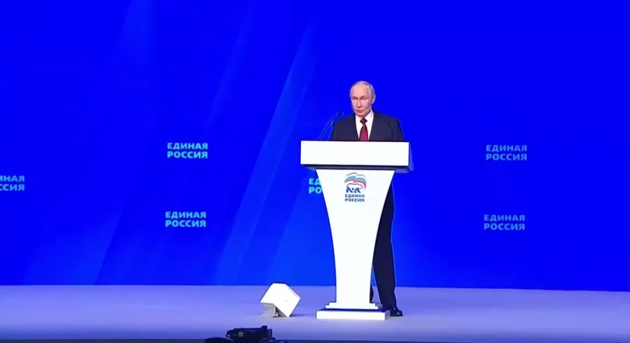 Путін: РФ – борчиня зі злом. Чергова нісенітниця з бункера. ВІДЕО