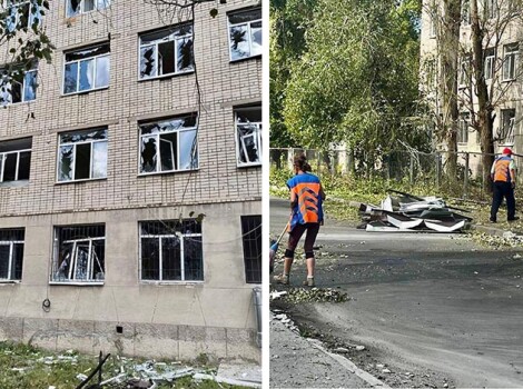 Наслідки атаки на Дніпро: пошкоджено не лише склади, але й школи, амбулаторію та житлові будинки